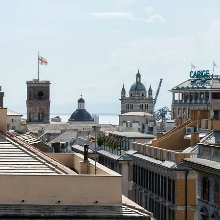 Genovahost - Mini-attico Centralissimo Appartement Genua